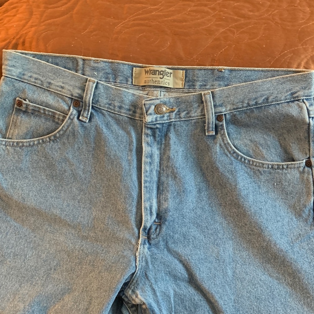 Wrangler Blue Bootcut Jeans